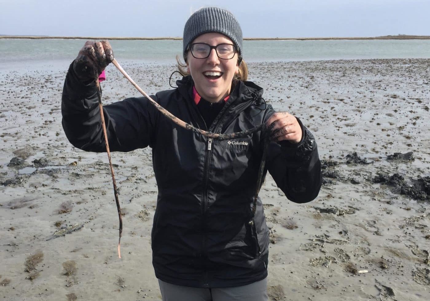 Sam With Ribbon Worm